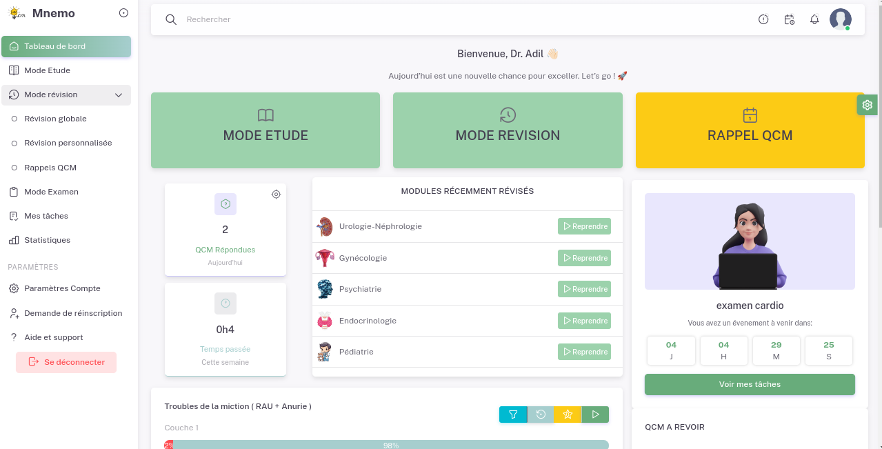 hero dashboard